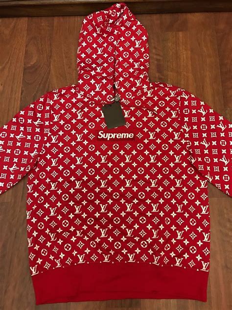 supreme lv hoddie|supreme louis vuitton hoodie where to buy.